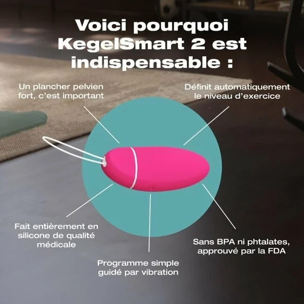 Kegel Smart 2, exercices pour le périnée