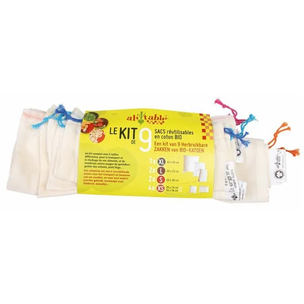 Kit 9 sacs