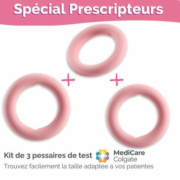Kit de pessaires de test forme ANNEAU