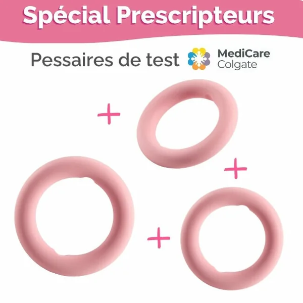 Kit de pessaires de test forme ANNEAU