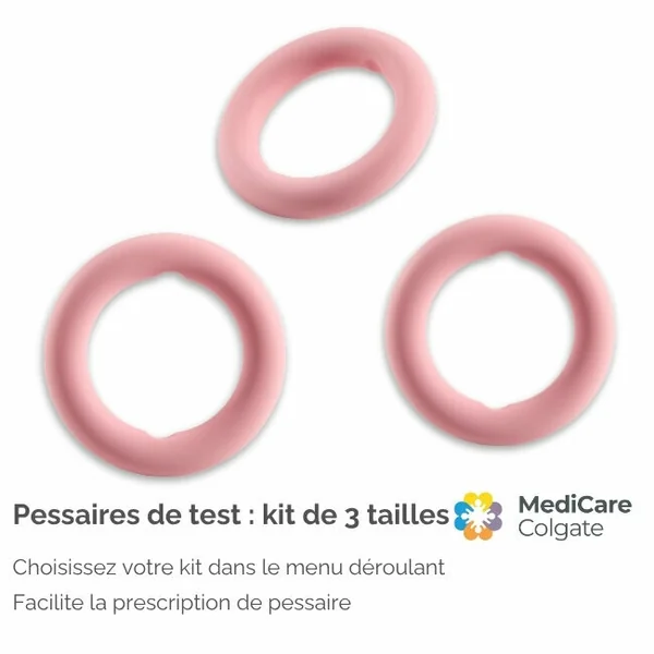 Kit de pessaires de test forme ANNEAU
