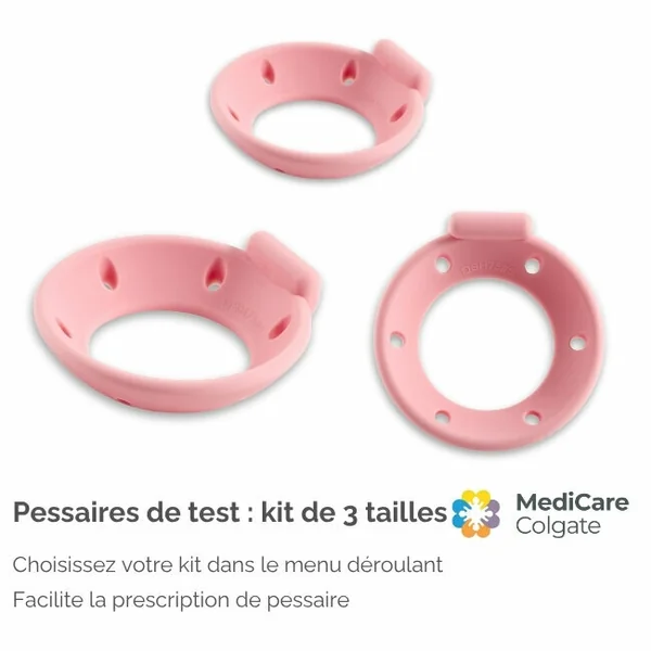 Kit de pessaires de test forme DISH