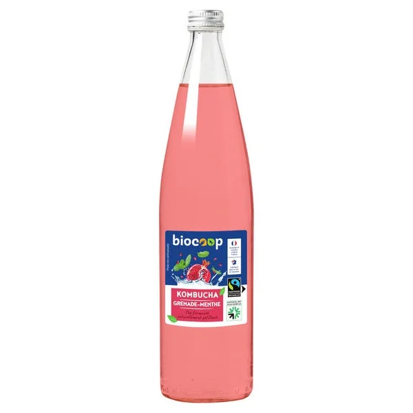 Kombucha grenade menthe 75cl