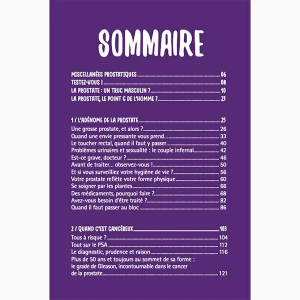 La prostate, on en parle - Livre