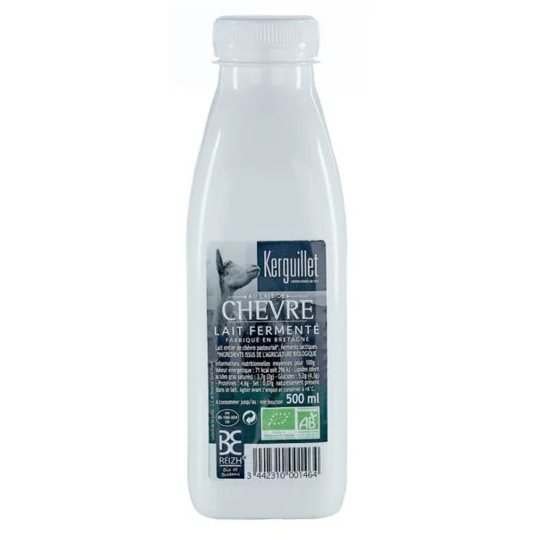 Lait de chèvre entier fermenté 50cl