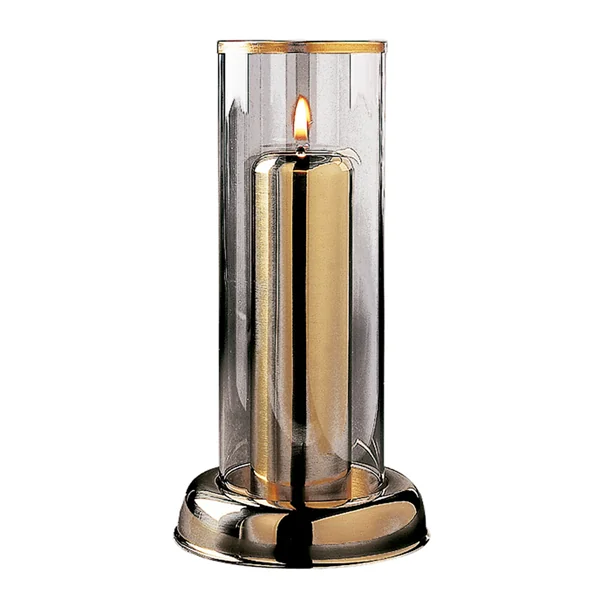 LAMPE "TORCHIER" Ø 9,2x19,3 CM DORE CHROME (1 UNITÉ) - Garcia de Pou
