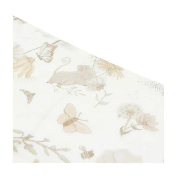 Langes en gaze de coton Dreamy Mouse 70 x 70 cm (Lot de 2)