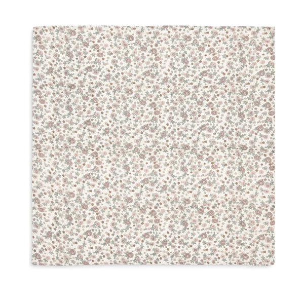 Langes en gaze de coton Retro Flowers 70 x 70 cm (lot de 3)