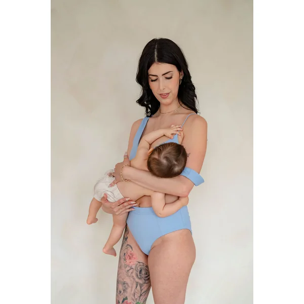 LDP - Haut de maillot de bain - bleu poudre