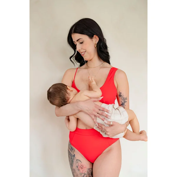 LDP - Haut de maillot de bain - corail
