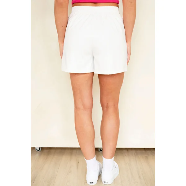 LDP - Short - taille élastique - blanc