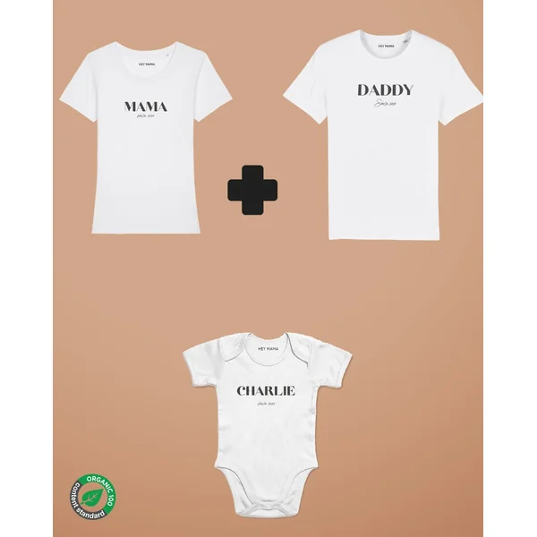 Le pack Family Since - coton bio