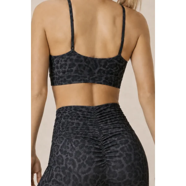 Legging AZALÉE - Panthère violet
