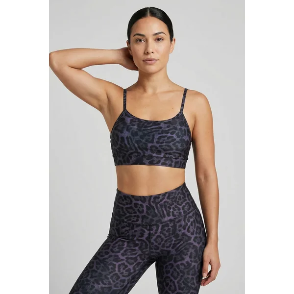 Legging AZALÉE - Panthère violet