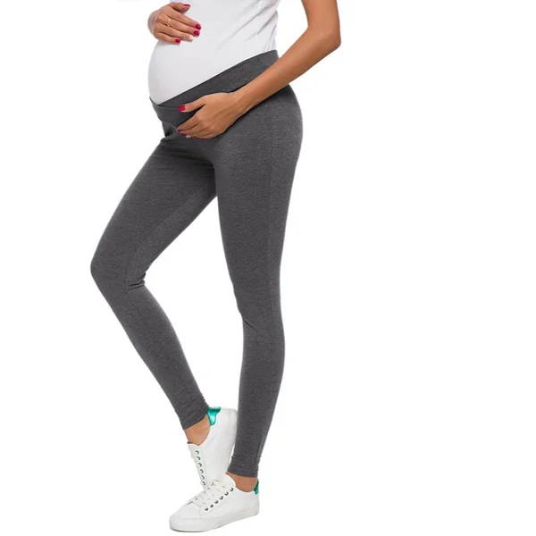 Legging de grossesse taille basse - Gris - Reste 1S