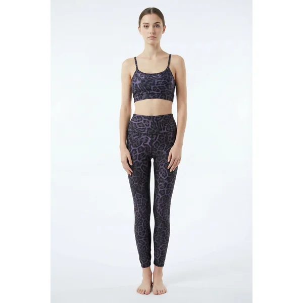 Legging LOU panthère violet