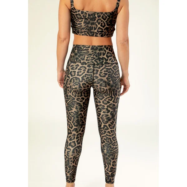 LEGGING VANILLE Panthère naturel