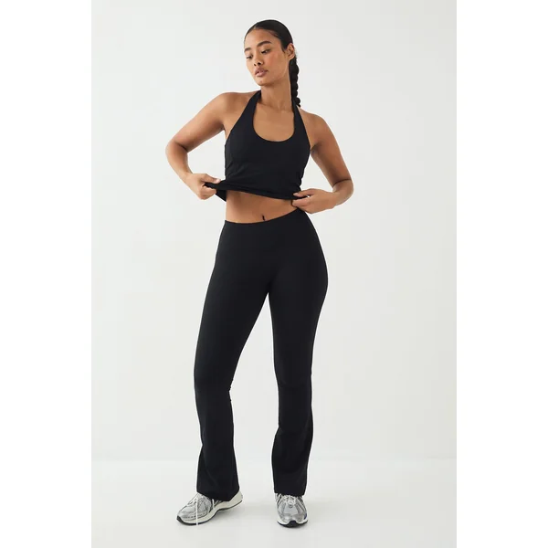 Legging Évasé de Yoga Ultra Sculptant Taille Haute DSGN Studio Petite