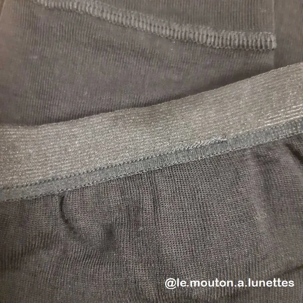 Leggings femme en laine mérinos bio et soie - COSILANA