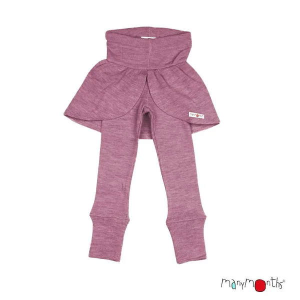 Leggings Papillon en laine mérinos - ManyMonths Unique Butterfly
