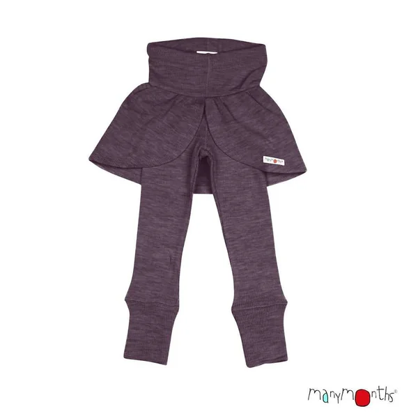 Leggings Papillon en laine mérinos - ManyMonths Unique Butterfly