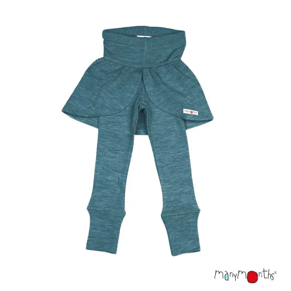 Leggings Papillon en laine mérinos - ManyMonths Unique Butterfly