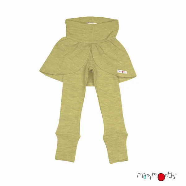 Leggings Papillon en laine mérinos - ManyMonths Unique Butterfly