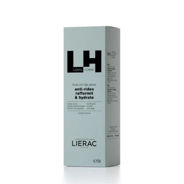 LIERAC HOMME Fluide Anti-âge Global Anti-rides 50ml