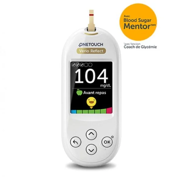 LIFESCAN ONETOUCH VERIO REFLECT Kit lecteur de glycémie Connecté sans Codage