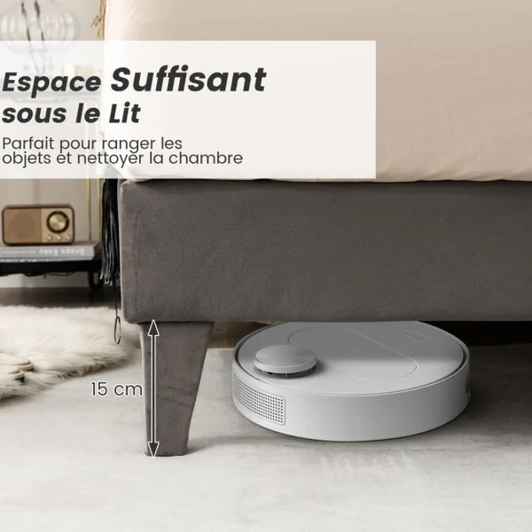 Lit Double Rembourré Structure de Lit avec Tête de Lit Sommier à Lattes et Repose-pieds réglables 140/180 x 200 CM Capacité de 450 kg