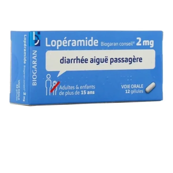 Lopéramide Biogaran 2 mg x 12