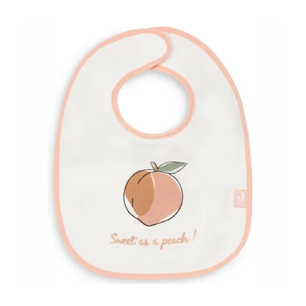 Lot 3 bavoirs imperméables Peach