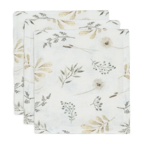 Lot 3 mini langes / serviettes Wild Flowers