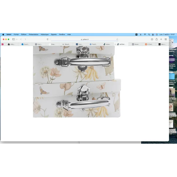 Lot de 2 valisettes Dreamy mouse