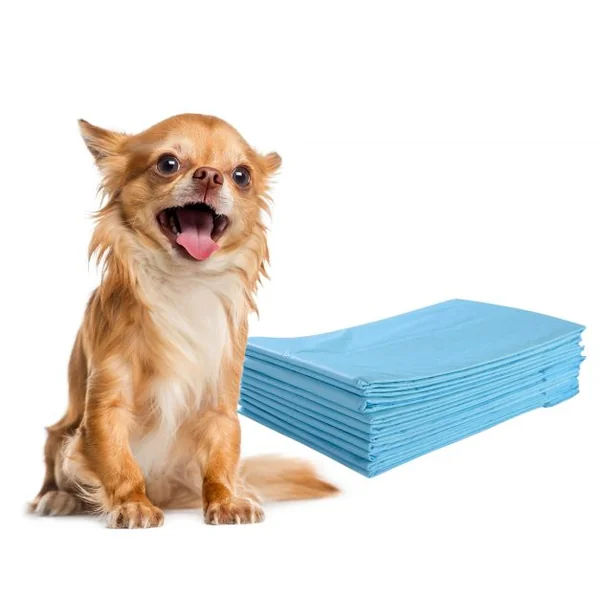 Lot de 300 Tapis d'Entraînement pour Chien Anti-fuite 5 Couches 60 x 43 cm