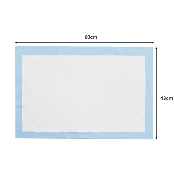 Lot de 300 Tapis d'Entraînement pour Chien Anti-fuite 5 Couches 60 x 43 cm