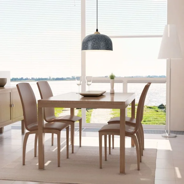 Luminaire Suspendu Plafonnier Suspendu avec Câble de Suspension Réglable et Culot d'Ampoule E27 pour Cuisine Chambre Couloir