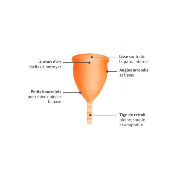 Lunacopine orange boîte taille 2