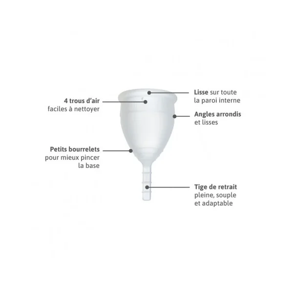 Lunacopine transparente taille 2