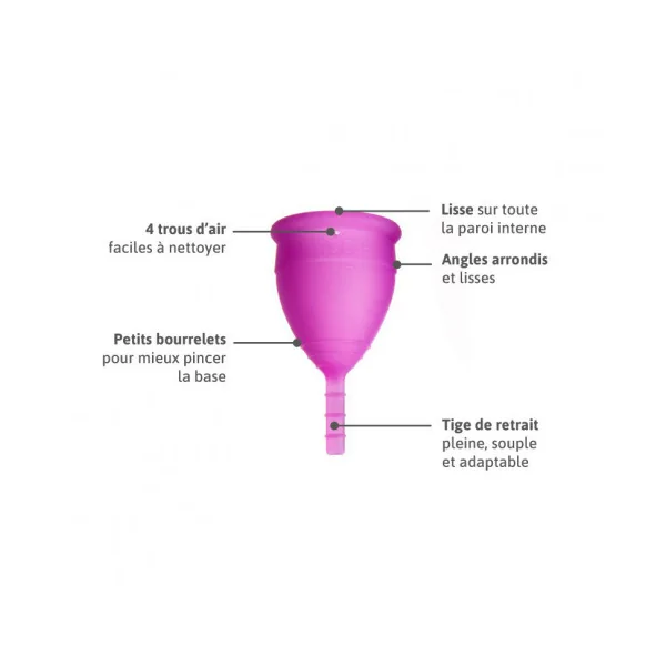 Lunacopine violette taille 1