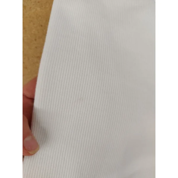 LÉGERS DÉFAUTS - T-shirt TALIA à boutons - blanc