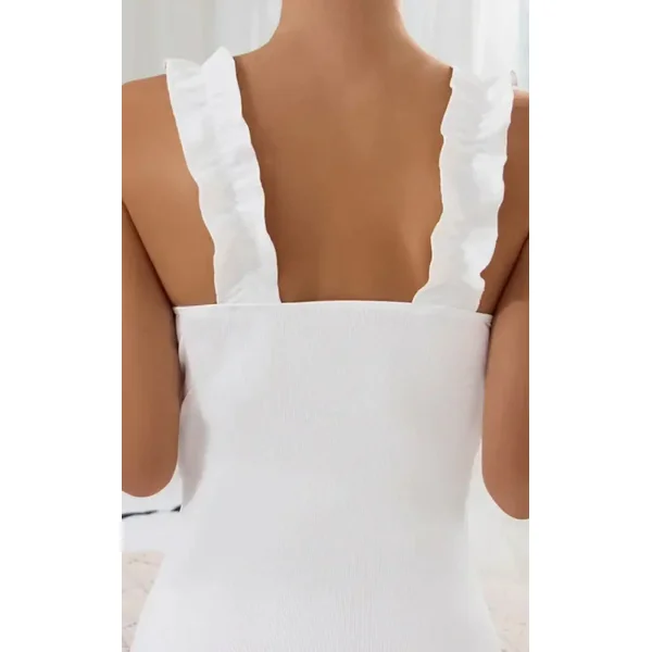 Maillot de Bain 1 Piece Grossesse Blanc