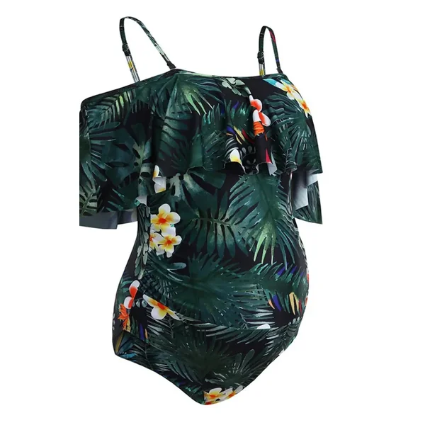 Maillot de Bain 1 Piece Grossesse Sexy