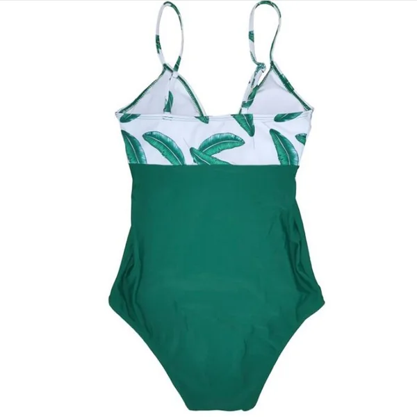 Maillot de bain de grossesse imprimé feuilles - Reste 1 T42