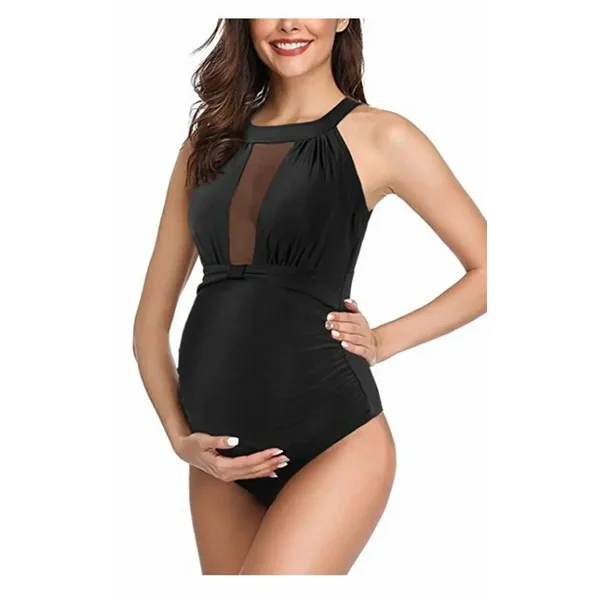 Maillot de Bain de Maternité Noir