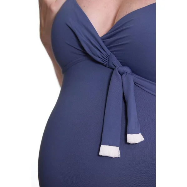 Maillot de Bain Grossesse Manitoba - Indigo