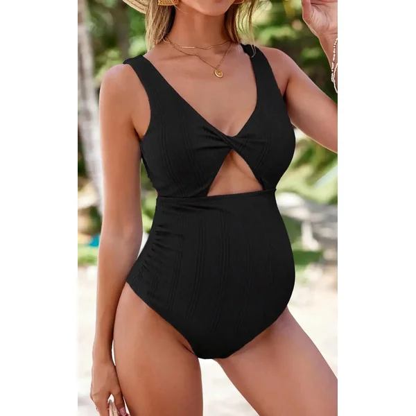 Maillot de Bain Grossesse Ventre Cache