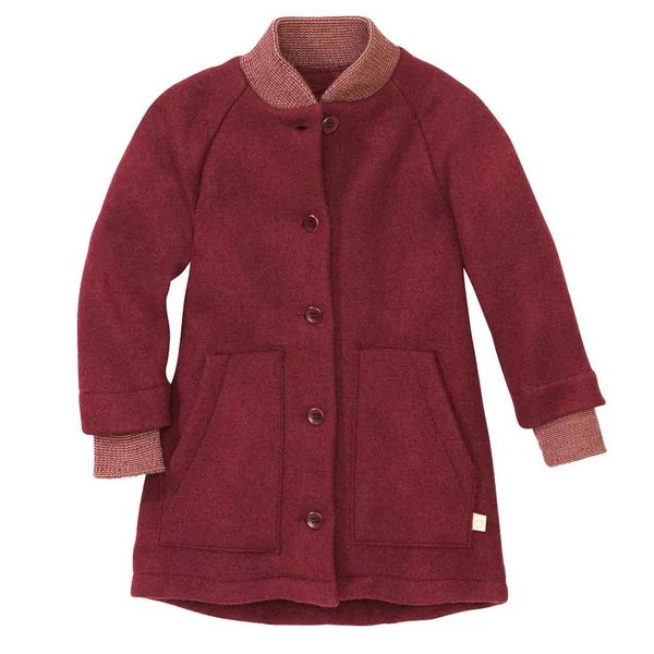 Manteau en laine bouillie bio - DISANA