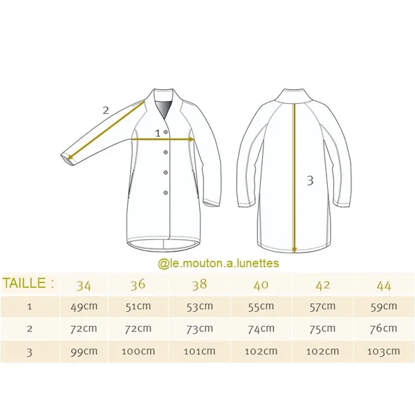 Manteau femme en pure laine bio DISANA - Derniers exemplaires