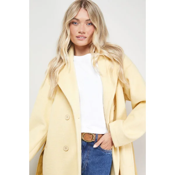 Manteau Maxi Décontracté avec Ceinture